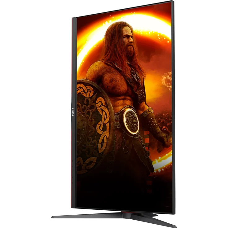 AOC U28G2XU/BK - 28 Zoll, 4K Ultra HD (3840 x 2160 Pixel), IPS, 144 Hz, 1 ms, 370 cd/m² (U28G2XU/BK) – Bild 12