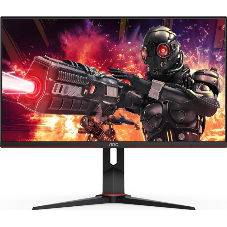 AOC U28G2XU/BK - 28 Zoll, 4K Ultra HD (3840 x 2160 Pixel), IPS, 144 Hz, 1 ms, 370 cd/m² (U28G2XU/BK) – Bild 1