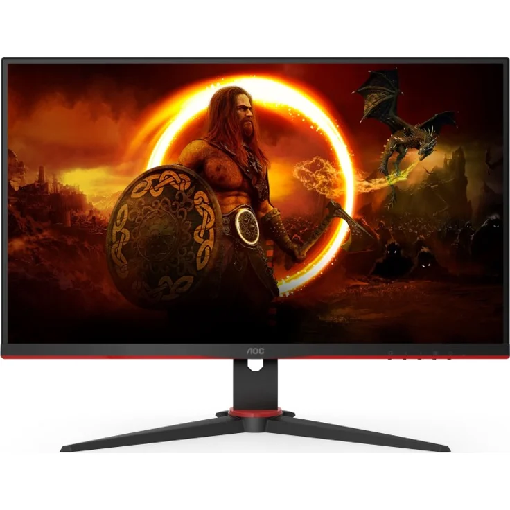 AOC 24G2SAE/BK - 23,8 Zoll, Full HD (1920 x 1080 Pixel), VA, 165 Hz, 4 ms, 350 cd/m² (24G2SAE/BK) – Bild 1