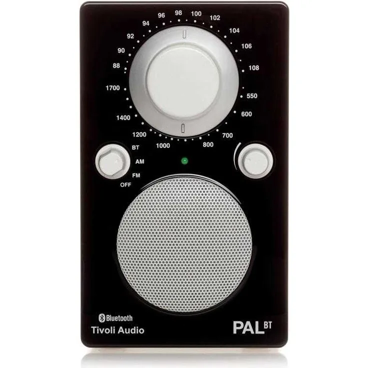 Tivoli Audio PAL BT portables Radio mit Akku (AM-FM-Bluetooth) black schwarz