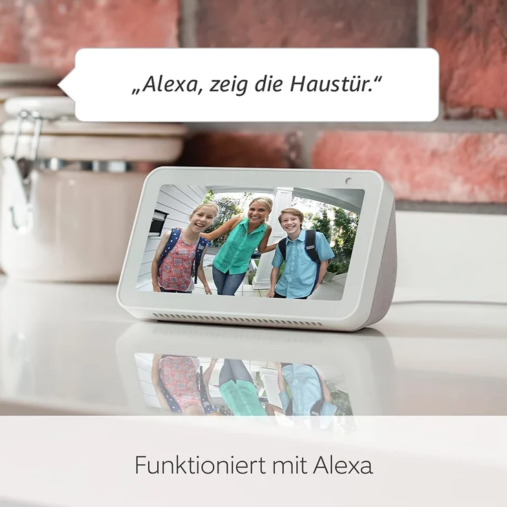 Ring Video Doorbell (2. Generation), Akku-Türklingel, 1080p HD-Video, fortschrittliche Bewegungserfassung und einfache Installation, Nickel Matt – Bild 6