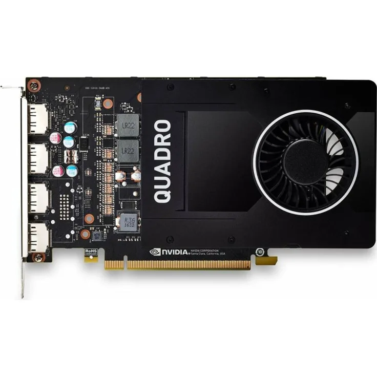 HP NVIDIA Quadro P2200 5GB GDDR5X - 6YT67AA (#479864)