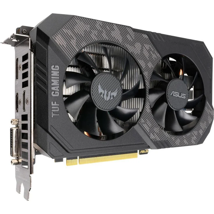 ASUS TUF Gaming GeForce GTX 1660 Ti OC Evo, TUF-GTX1660TI-O6G-EVO-GAMING, 6GB GDDR6, DVI, 2x HDMI, DP (90YV0CT7-M0NA00) – Bild 4