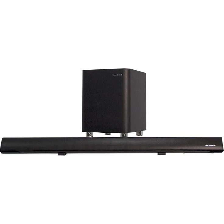 Nanoxia 2.1 Soundbar mit Subwoofer, Bluetooth (2019), schwarz