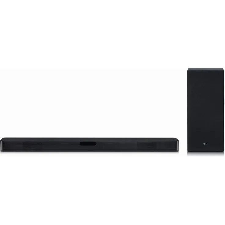 LG DSN5 2.1 Soundbar mit Subwoofer, 400 W, schwarz