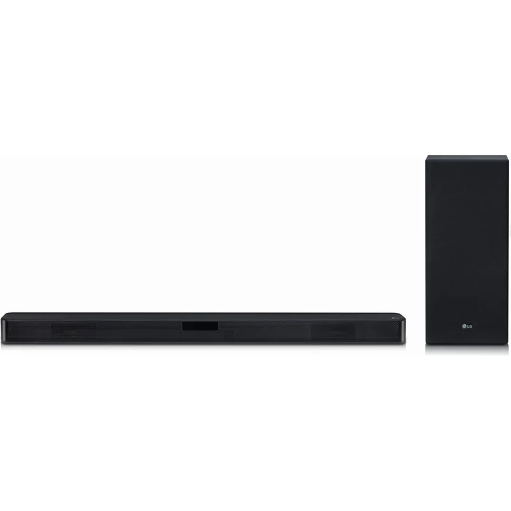 LG DSN5 2.1 Soundbar mit Subwoofer, 400 W, schwarz – Bild 1