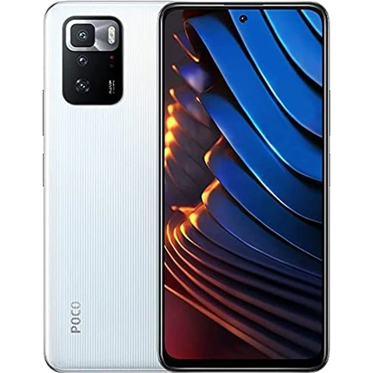 Xiaomi Poco X3 GT 5G Smartphone 16,76cm (6,6 Zoll) IPS-Display, 256GB interner Speicher, 8GB RAM, Dual-SIM, Cloud White – Bild 1