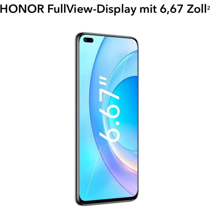 Honor 50 Lite Smartphone 16,94cm (6,67 Zoll) IPS-Display, 128GB interner Speicher, 6GB RAM, Dual-SIM, Deep Sea Blue – Bild 2