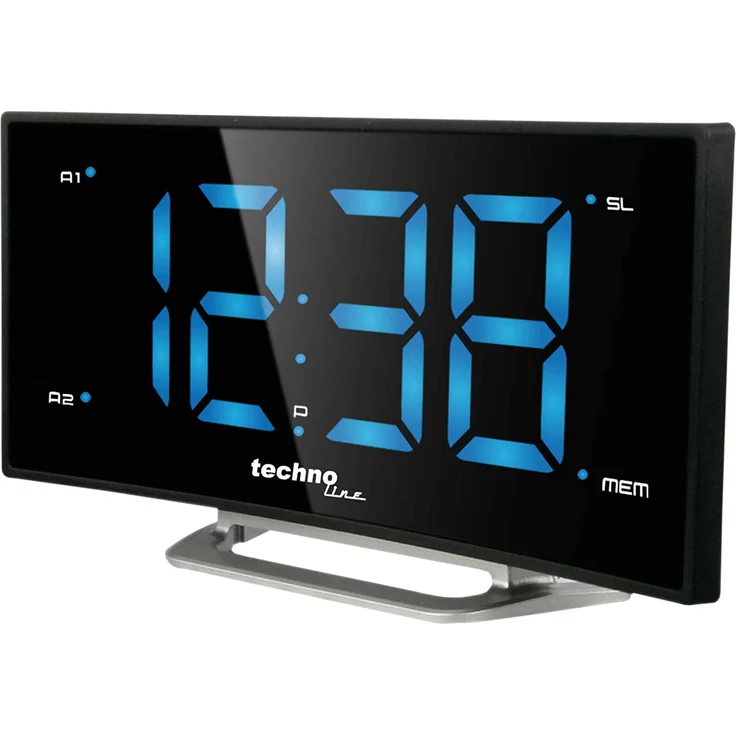 TechnoLine WT 460 Radiowecker, UKW (FM), schwarz – Bild 3