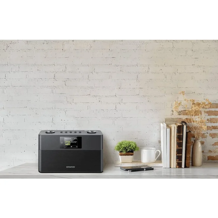 Kenwood CR-ST80DAB Digitalradio, UKW (FM), DAB, DAB+, schwarz – Bild 8