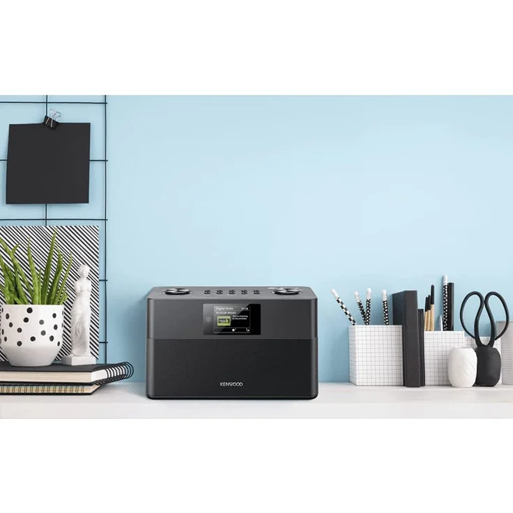 Kenwood CR-ST80DAB Digitalradio, UKW (FM), DAB, DAB+, schwarz – Bild 6