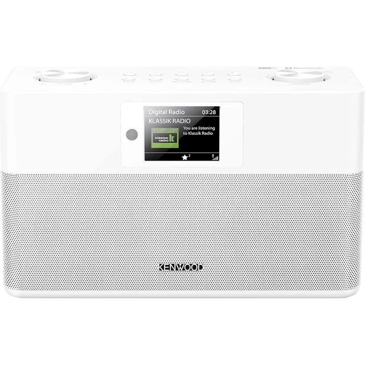 Kenwood CR-ST80DAB Digitalradio, UKW (FM), DAB, DAB+, weiß – Bild 1