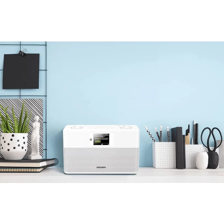 Kenwood CR-ST80DAB Digitalradio, UKW (FM), DAB, DAB+, weiß – Bild 7