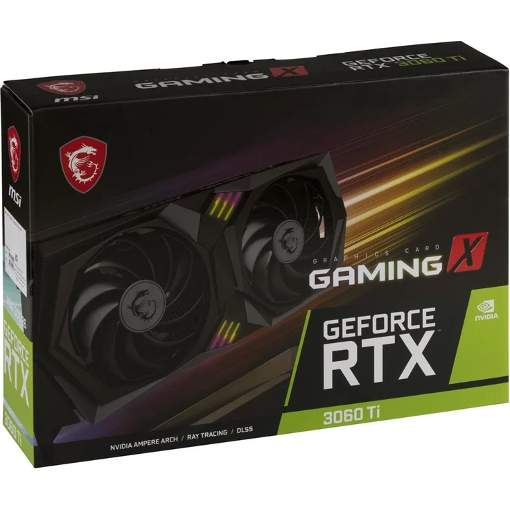 MSI GeForce RTX 3060 Ti Gaming X 8G LHR, 8GB GDDR6, HDMI, 3x DP (V397-231R)  – Bild 4