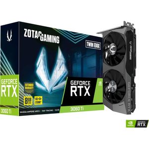 Bild für Zotac Gaming GeForce RTX 3060 Ti Twin Edge LHR, 8GB GDDR6, HDMI, 3x DP (ZT-A30610E-10MLHR)