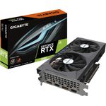 GIGABYTE GeForce RTX 3060 Eagle 12G (Rev. 2.0) (LHR), 12GB GDDR6, 2x HDMI, 2x DP (GV-N3060EAGLE-12GD 2.0)
