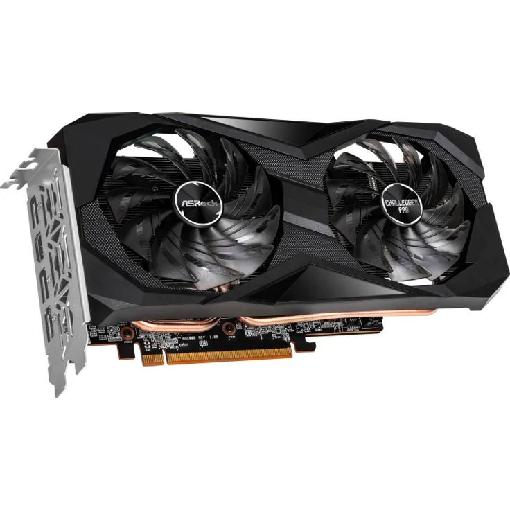 ASRock Radeon RX 6600 XT Challenger D 8GB OC, RX6600XT CLD 8GO, 8GB GDDR6, HDMI, 3x DP (90-GA2TZZ-00UANF) – Bild 2