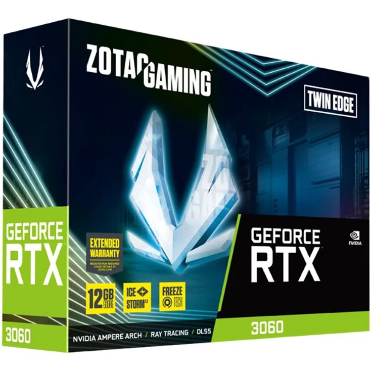 Zotac GeForce RTX 3060 Twin Edge LHR, 12GB GDDR6, HDMI, 3x DP (ZT-A30600E-10MLHR) – Bild 4