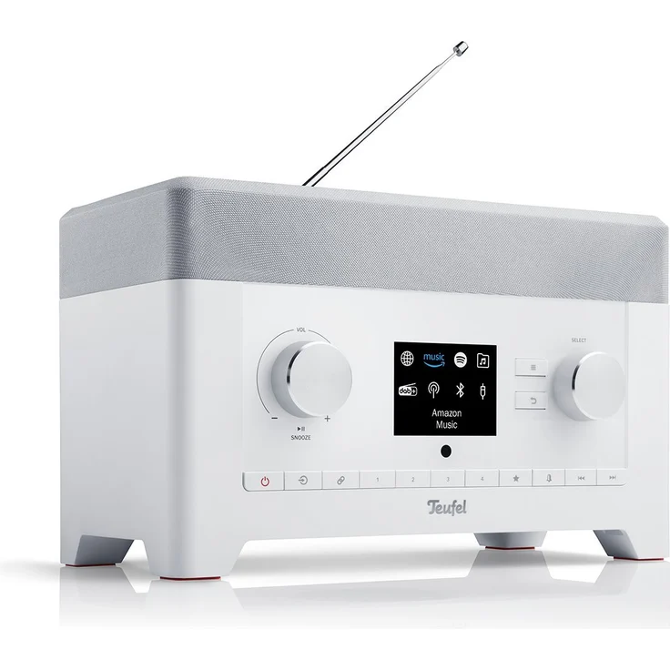 Teufel Radio 3sixty (2019) Digitalradio mit DAB, UKW (FM), Webradio, Bluetooth weiß – Bild 1