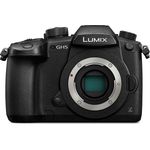 Panasonic LUMIX Systemkamera DC-GH5EG-K, 20 MP, Dual I.S., 4K 60p Video, 4K-6K Foto, DSLM Wechselobjektivkamera, MFT, schwarz