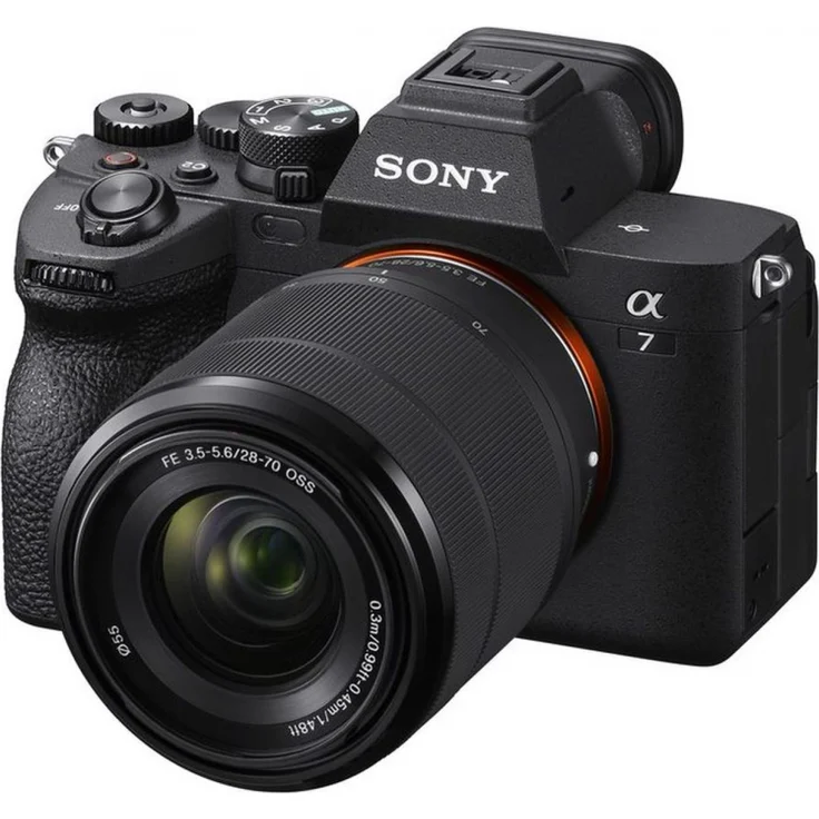 Sony Alpha 7 IV Vollformat-Systemkamera (33 MP, Exmor R Sensor, Hybrid-AF (759 Phasen-Autofokus-Punkte), 4K/60 fps), schwarz inkl. Sony FE 28-70mm F3,5-5,6 OSS (DSLM Kit) – Bild 2