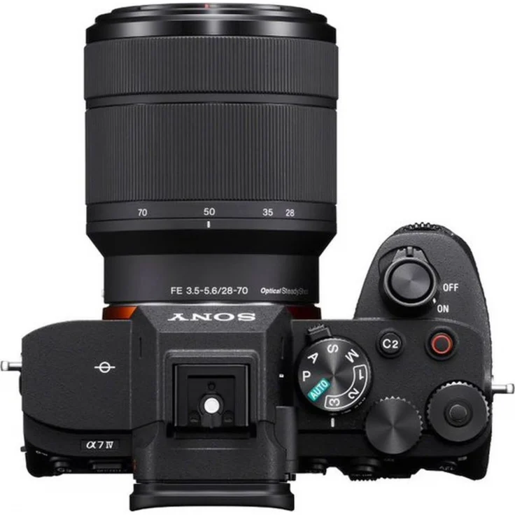 Sony Alpha 7 IV Vollformat-Systemkamera (33 MP, Exmor R Sensor, Hybrid-AF (759 Phasen-Autofokus-Punkte), 4K/60 fps), schwarz inkl. Sony FE 28-70mm F3,5-5,6 OSS (DSLM Kit) – Bild 3