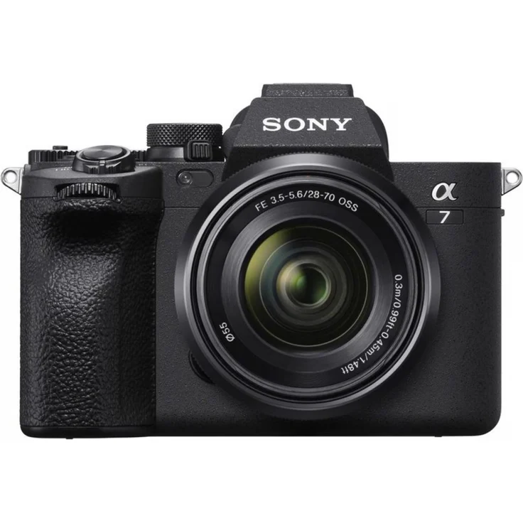 Sony Alpha 7 IV Vollformat-Systemkamera (33 MP, Exmor R Sensor, Hybrid-AF (759 Phasen-Autofokus-Punkte), 4K/60 fps), schwarz inkl. Sony FE 28-70mm F3,5-5,6 OSS (DSLM Kit) – Bild 1