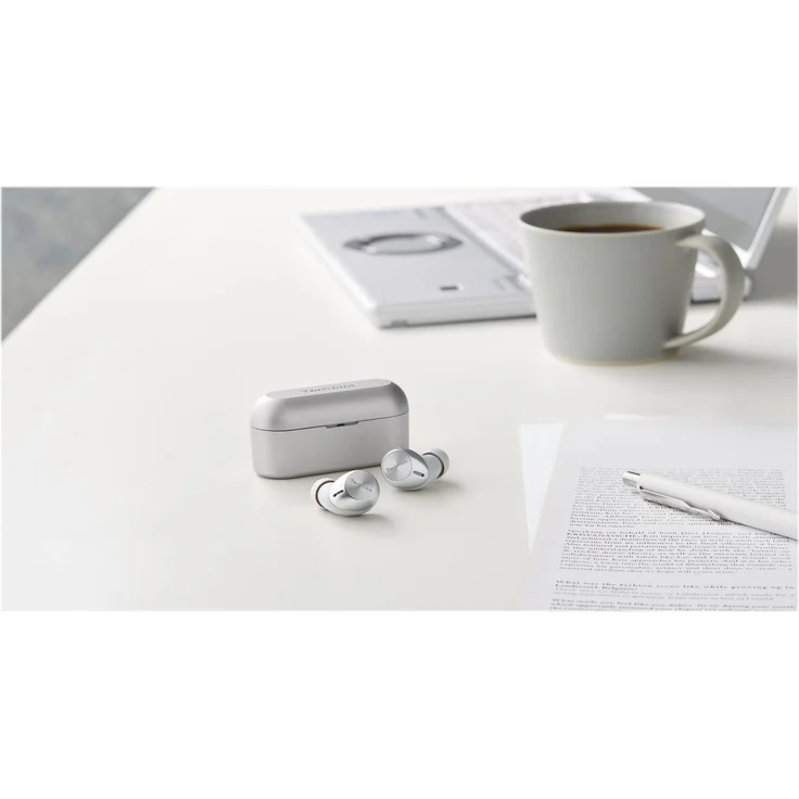 Technics EAH-AZ40E-S Premium Bluetooth True Wireless In-Ear-Kopfhörer, Noise Cancelling, silber – Bild 9