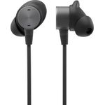 Logitech Zone Wired Earbuds Microsoft Teams In-Ear-Kopfhörer, Schwarz