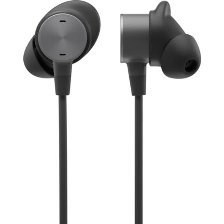 Logitech Zone Wired Earbuds Microsoft Teams In-Ear-Kopfhörer, Schwarz – Bild 1