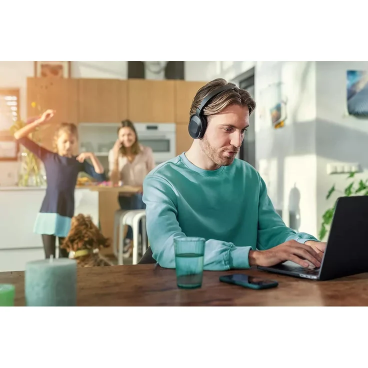Philips TAH6506BK-00 Over-Ear-Kopfhörer, Bluetooth, Noise Cancelling, schwarz – Bild 9
