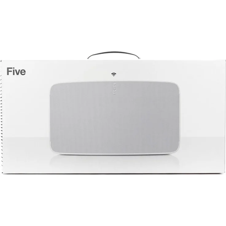 Sonos Five Streaming-Lautsprecher mit , feuchtigkeitsresistent, geeignet für Indoor, weiß – Bild 10