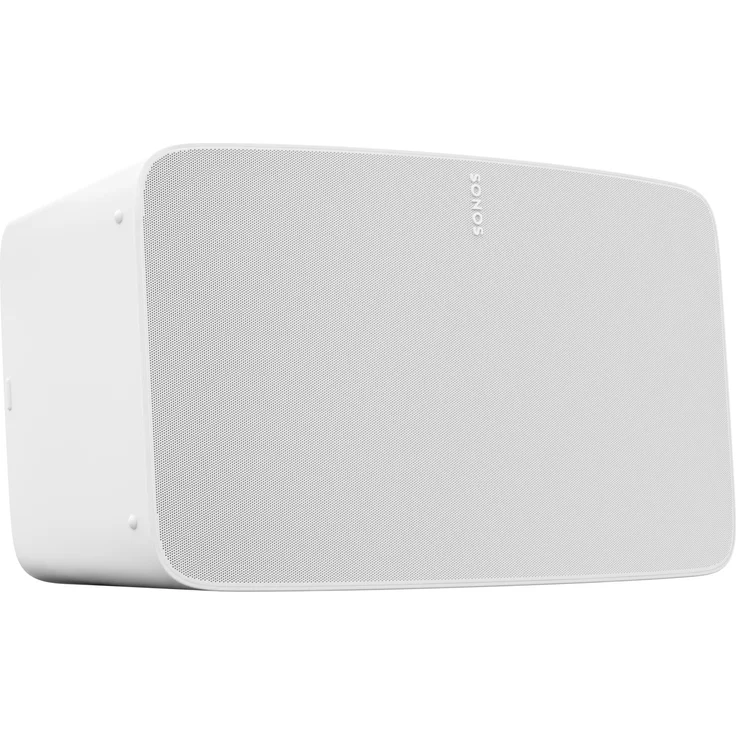 Sonos Five Streaming-Lautsprecher mit , feuchtigkeitsresistent, geeignet für Indoor, weiß – Bild 3