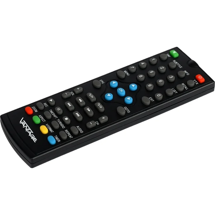 Vantage Vantage VT-92 T2 HD FTA DVB-T2 Receiver, schwarz – Bild 6