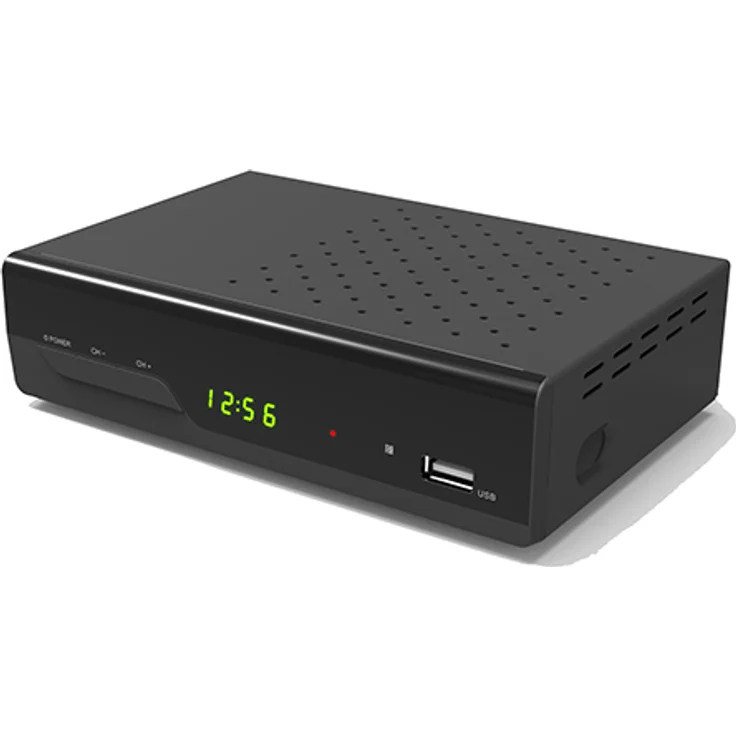 Vantage Vantage VT-92 T2 HD FTA DVB-T2 Receiver, schwarz – Bild 3