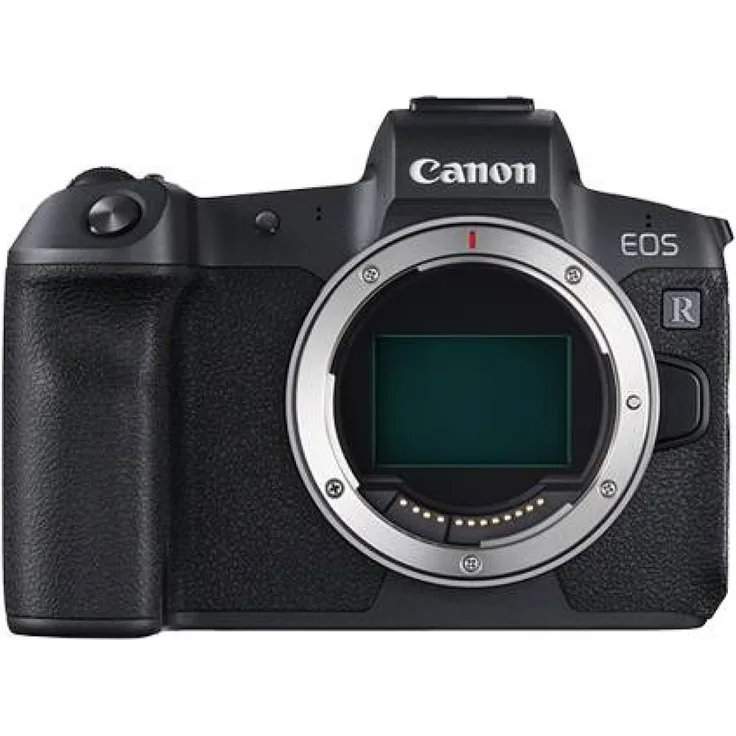 Canon EOS R Vollformat-Systemkamera, Gehäuse (30,3 MP, Video: 4K/30 fps, Touchscreen, spritzwasser-/staubgeschützt), schwarz + Adapter EOS R/EF