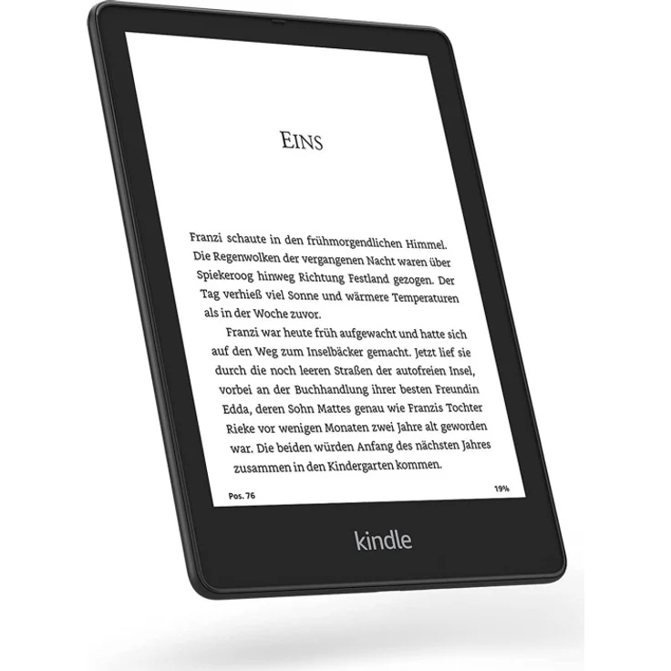 Amazon Kindle Paperwhite Signature (2021) 11. Gen. 32 GB, Schwarz – Bild 1