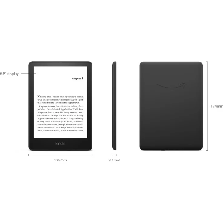 Amazon Kindle Paperwhite Signature (2021) 11. Gen. 32 GB, Schwarz – Bild 3