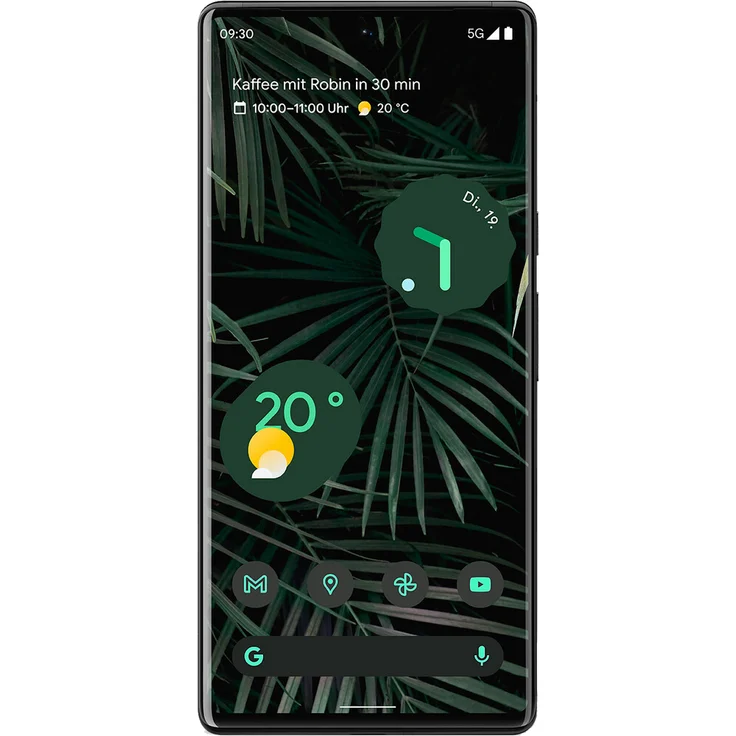 Google Pixel 6 Pro 5G Smartphone 17,04cm (6,71 Zoll) OLED-Display, 256GB interner Speicher, 12GB RAM, Dual-SIM, Android, Stormy Black – Bild 2