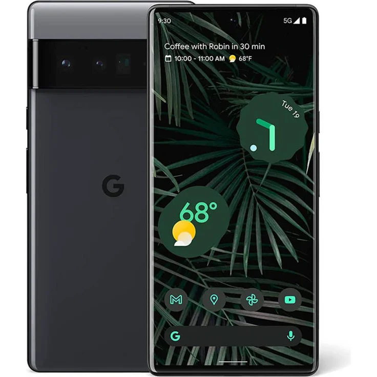 Google Pixel 6 Pro 5G Smartphone 17,04cm (6,71 Zoll) OLED-Display, 128GB interner Speicher, 12GB RAM, Dual-SIM, Android, Stormy Black – Bild 4