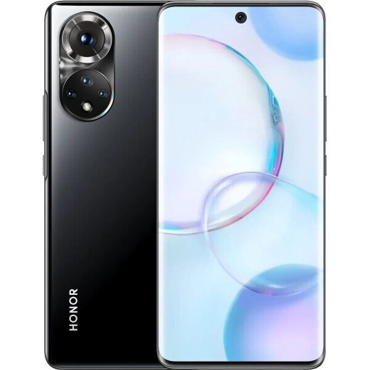 Honor 50 5G Smartphone 16,69cm (6,57 Zoll) AMOLED-Display, 128GB interner Speicher, 6GB RAM, Dual-SIM, Android, Midnight Black – Bild 3