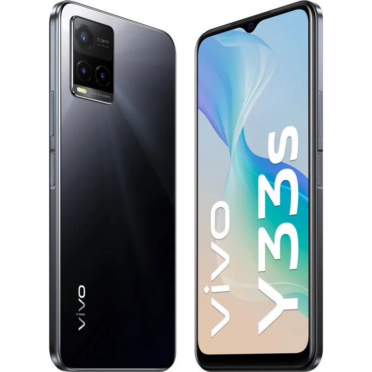 Vivo Y33s Smartphone 16,71cm (6,58 Zoll) LCD-Display, 128GB interner Speicher, 8GB RAM, Dual-SIM, Android 11, Mirror Black – Bild 8