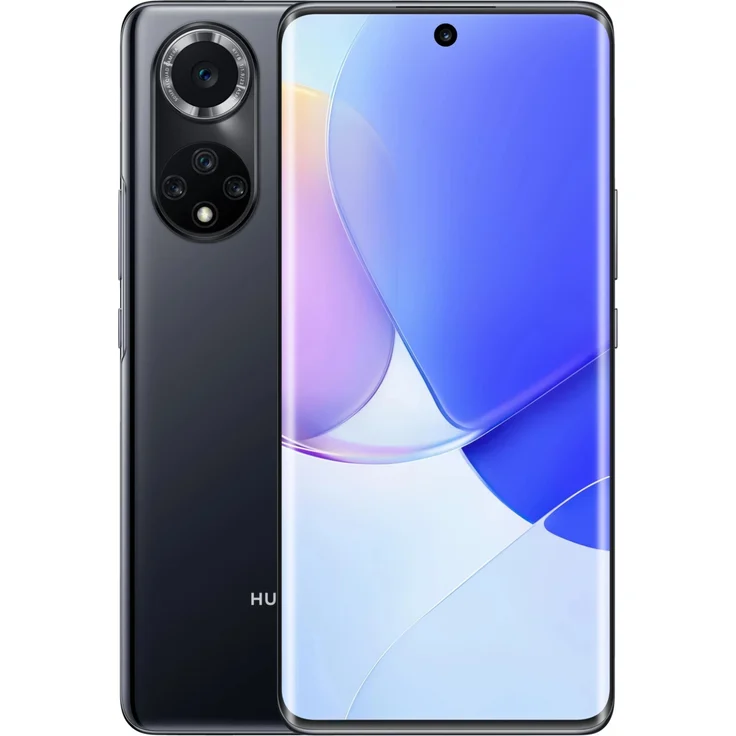 Huawei Nova 9 Smartphone 16,69cm (6,57 Zoll) OLED-Display, 128GB interner Speicher, 8GB RAM, Dual-SIM, Android 10, Black – Bild 1