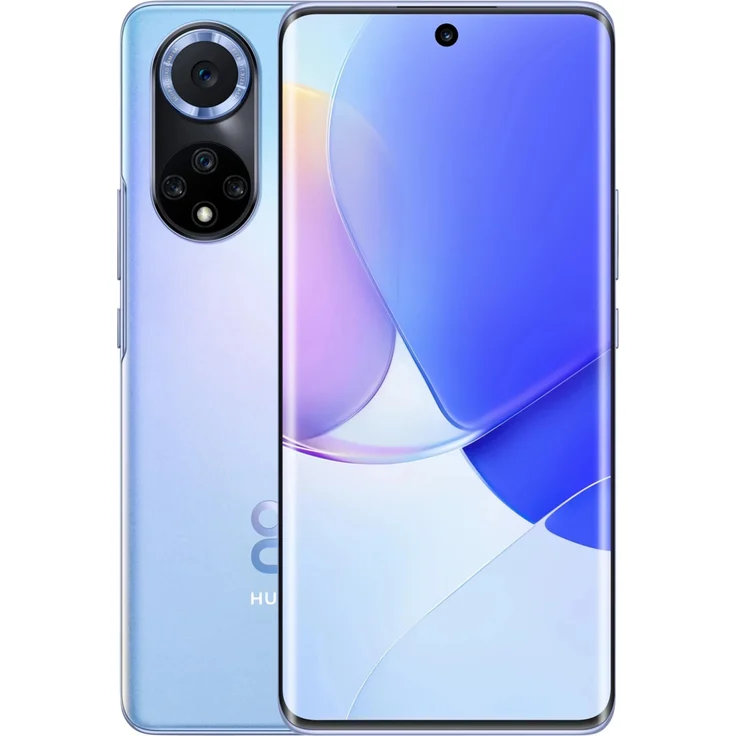 Huawei Nova 9 Smartphone 16,69cm (6,57 Zoll) OLED-Display, 128GB interner Speicher, 8GB RAM, Dual-SIM, Android 10, Starry Blue – Bild 1