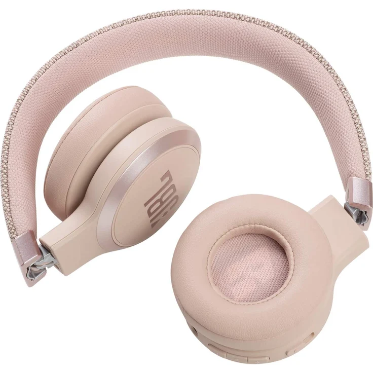 JBL Live 460NC On-Ear-Kopfhörer mit Aktiver Geräuschunterdrückung und Mikrofon, Rose, rosa – Bild 2