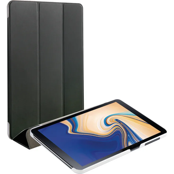 Vivanco T-SCSGA105BL 26,7 cm (10.5 Zoll) Blatt Schwarz, Transparent - Tablet-Schutzhüllen (Blatt, Samsung, Samsung Galaxy Tab A 10.5'', 26,7 cm (10.5 Zoll), Schwarz, Transparent)