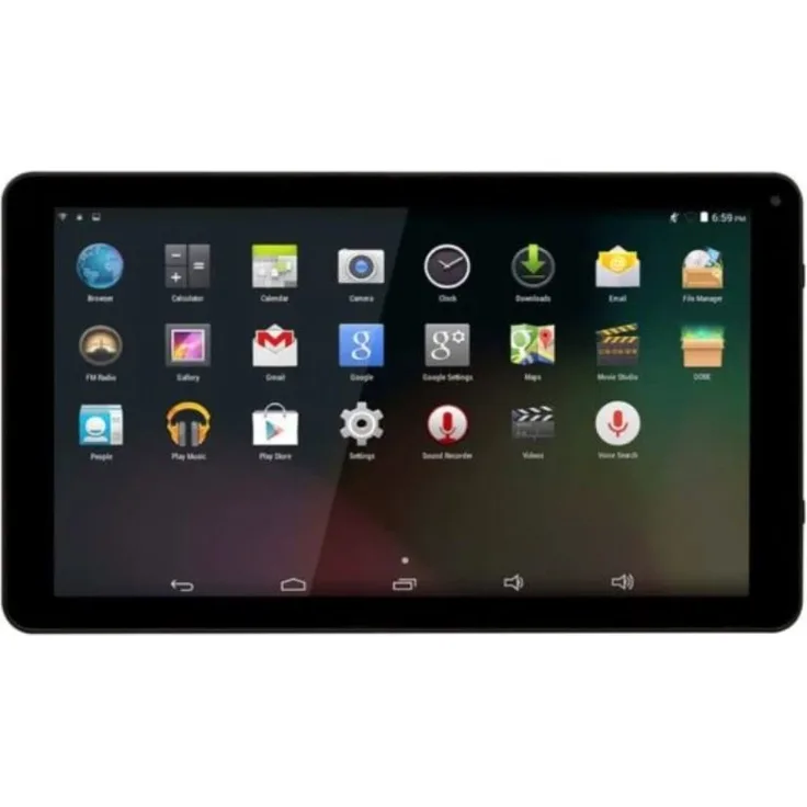 Denver TIQ-10394 HD-Auflösung 10,1 Zoll, WLAN-Tablet, Quad-Core, 1 GB RAM, 32 GB Speicher, Android, Schwarz (TIQ-10394)