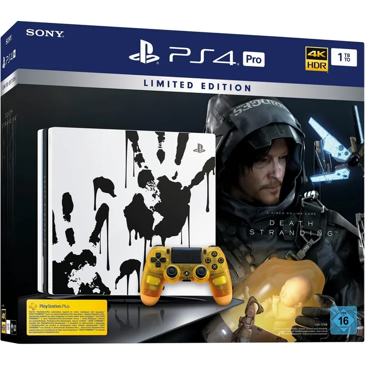 Sony PlayStation 4 Pro Death Stranding Limited Edition 1TB Bundle inkl. Death Stranding