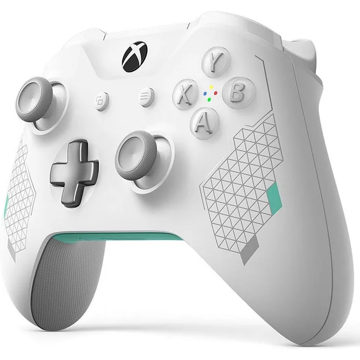 Microsoft Xbox One S Wireless Controller Sport White Special Edition Weiß (WL3-00083) (PC, Xbox One, Xbox Series)
