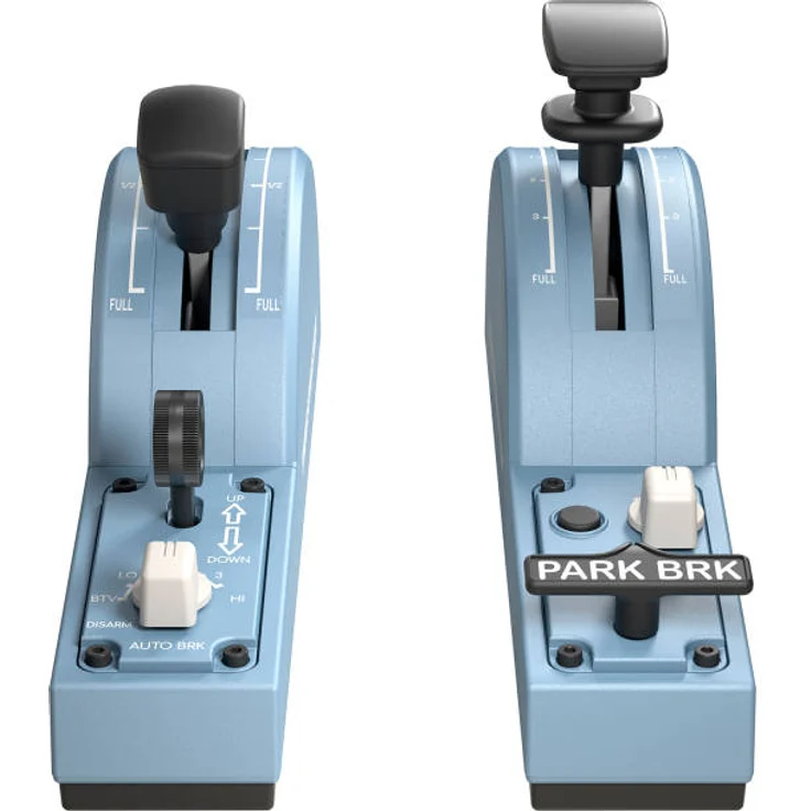 Thrustmaster TCA Quadrant Airbus Edition Blau (2960853) (PC) – Bild 7